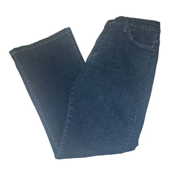 Lee Women's Size 16 Petite Mid-rise Bootcut Jeans 36x27 - Picture 1 of 6